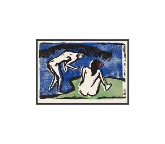 Bathing Couple by Ernst Ludwig Kirchner - Get Instant Art