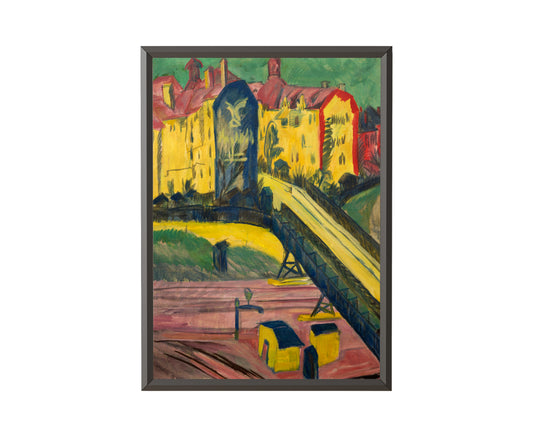 Ernst Ludwig Kirchner's View from the Window - Get Instant Art