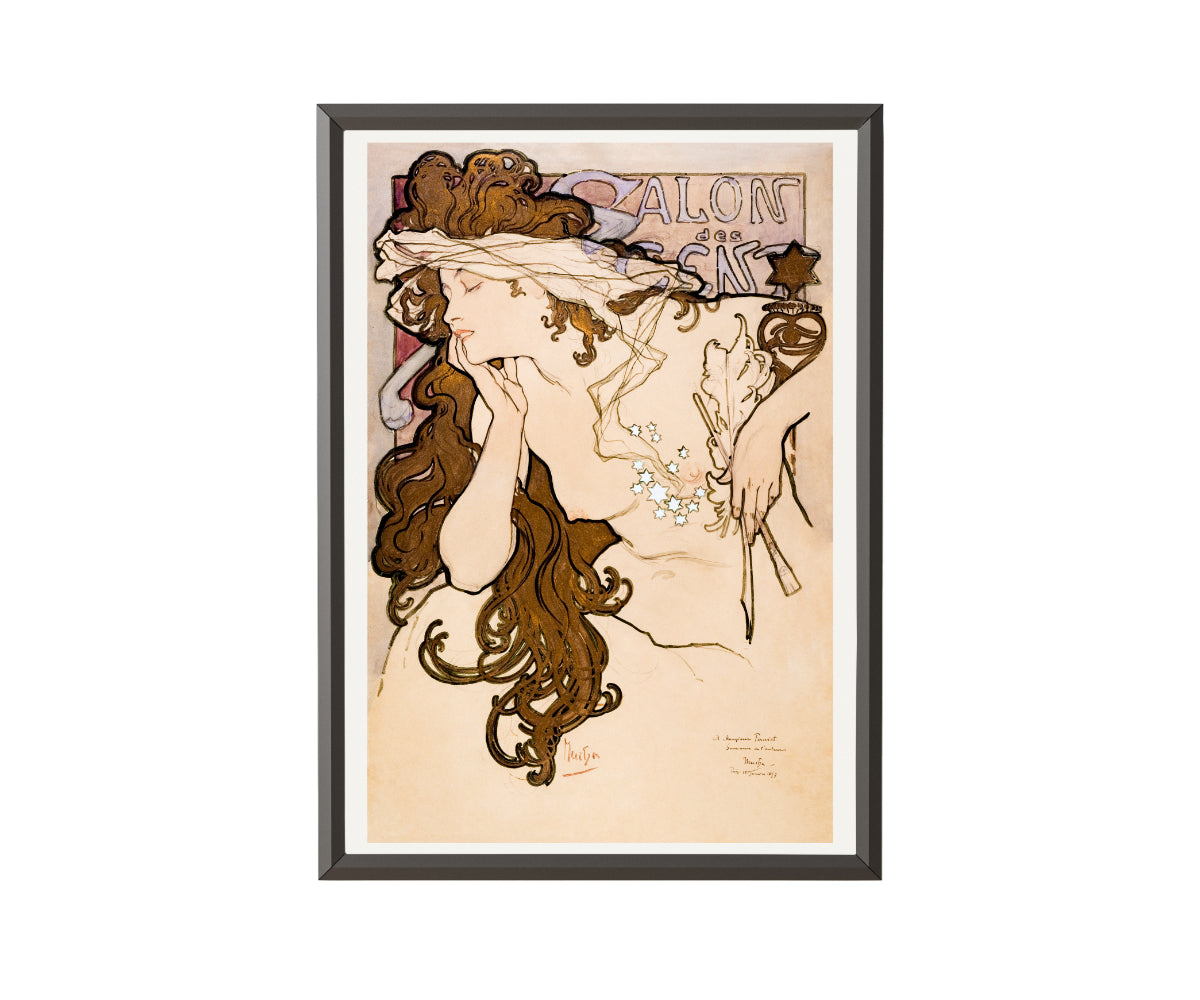 Salon des Cent by Alphonse Mucha (1896) - Get Instant Art