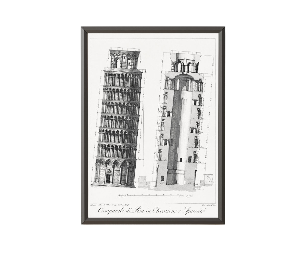 Pisa Bell Tower Aesthetic Digital Print by George Ledwall - Get Instant Art