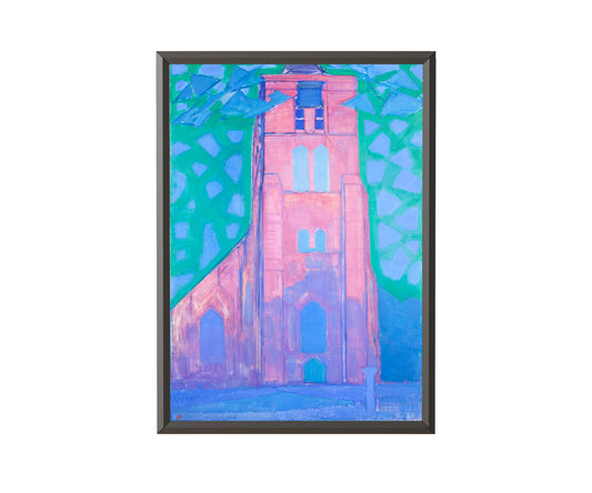 Piet Mondrian's Church tower at Domburg - Get Instant Art