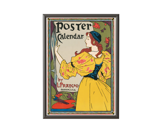 Poster Calendar by Louis Rhead for L. Prang & Co. - Get Instant Art