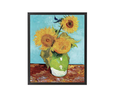 Vase with Three Sunflowers by Vincent van Gogh (1888) - Get Instant Art