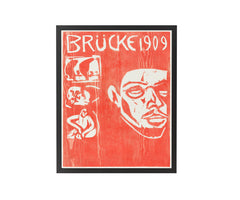 Cover of the Fourth Yearbook of the Artist Group Die Brücke by Ernst Ludwig Kirchner - Get Instant Art