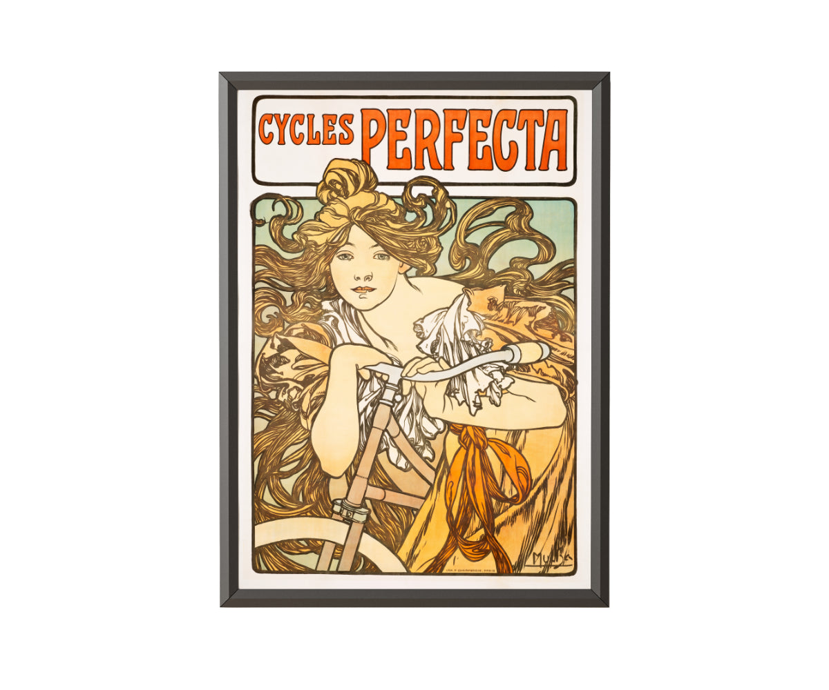 Cycles Perfecta (1897) by Alphonse Mucha - Get Instant Art