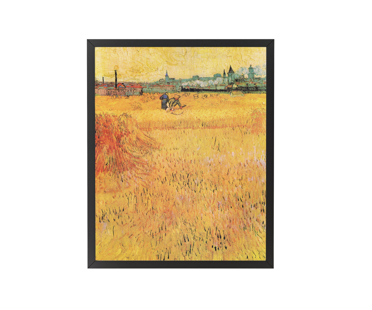 Wheat Field with View of Arles by Vincent van Gogh (1888) - Get Instant Art