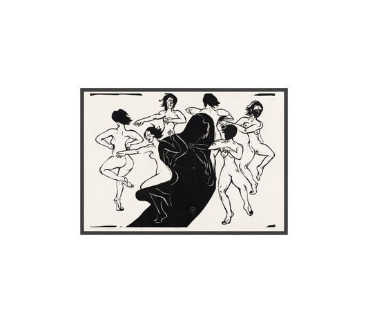 Nudes Dancing around a Shadow by Ernst Ludwig Kirchner - Get Instant Art