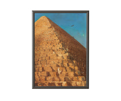 The Great Pyramid by Giza by Adrien Dauzats (1830) - Get Instant Art